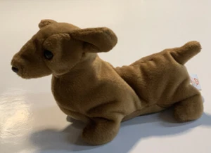 Ty Beanie Babies Weenie The Dachshund Dog No Hang Tag - Picture 1 of 5