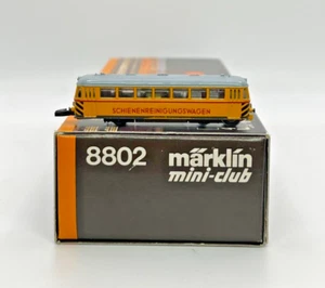 Z Scale Marklin 8802 Track Cleaning Railbus 5 pole motor Original Box tested - Picture 1 of 8
