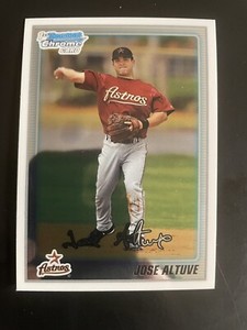 ALTUVE 2010 BOWMAN CHROME JOSE ALTUVE PROSPECT ROOKIE #BCP137
