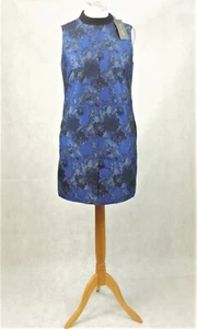 Phase Eight Cobalt Blue Aaliyah Floral Dress Size 12 Uk Rrp £130 CR028 CC 08 - Picture 1 of 10