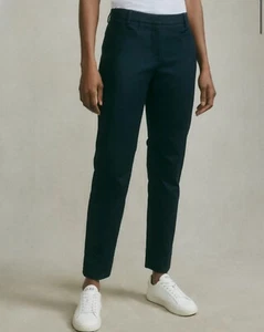 BNWT The White company Organic Cotton Slim Leg Trousers size 12 RRP £89 - Picture 1 of 4