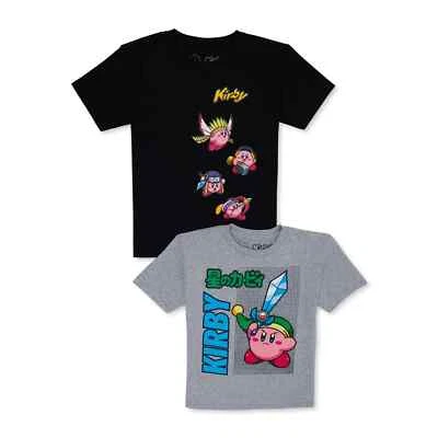 Kirby Boys Graphic Print T-Shirt, 2-Pack Size 2XL (18) - Image 1 of 3