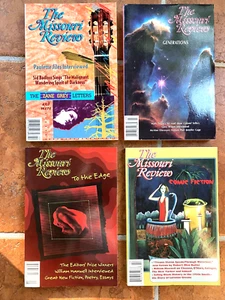 The Missouri Review(Lot of 4 Paperbacks)Vol.XVIII,#2,#3 Vol. XIX,#1,#2:1995,1996 - Picture 1 of 7