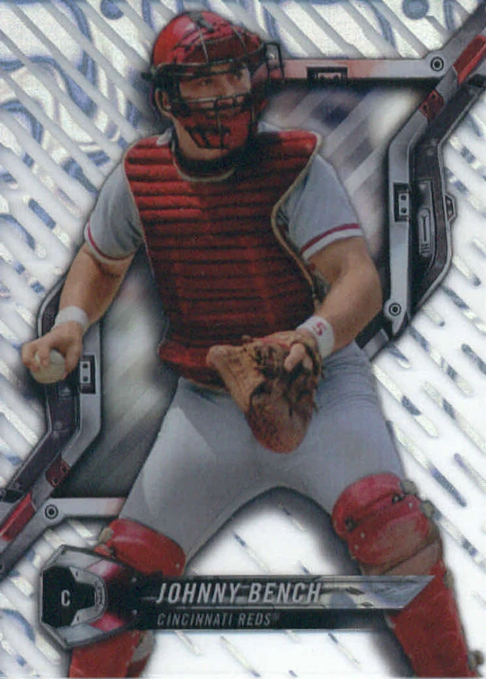 2018 Topps High Tek Magma Diffractor #HT-JBE Johnny Bench 辛辛那提红人队 — 第 1/1 张图片