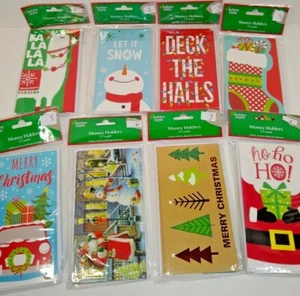  5 Christmas Card Money Holder Designs with Envelopes New Choice Design - Picture 1 of 5