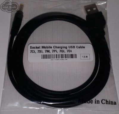 Socket Mobile 7Ci, 7Mi, 7Xi, 7Qi, 7M, 7Pi, 7Di USB Charging Cable - Image 1 of 4