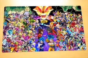 No.3934 Dragon Ball Super Card Game Custom Playmat Goku Broly Vegeta Bulma Gohan - Picture 1 of 2