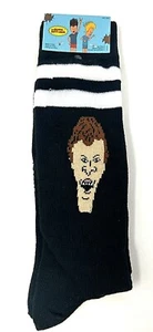 Novità Crew Calze Uomo 6-12 Beavis e Butt-Head Nero Bianco MTV - Foto 1 di 2
