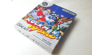 ✨ Rockman World 1 Game Boy Japan Megaman CGB 04 1991 Nintendo Boxed GB DMG-RWA ✨ - Imagen 1 de 24