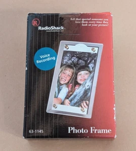 Marco de fotos de grabación de voz RadioShack 63-1145 nuevo de colección 2002 - Imagen 1 de 3
