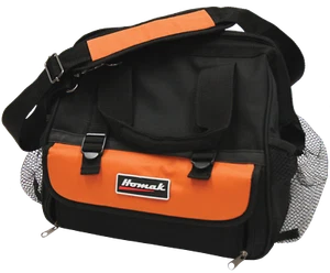 Homak 12-Inch Tool Bag with 11 Pockets with Plastic Storage Box TB00112011 - Picture 1 of 2