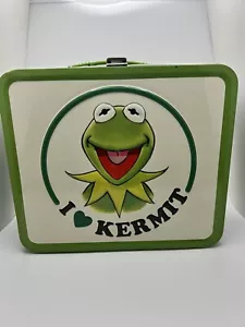 LONCHERA I Love Kermit the Frog Face metal verde, salónfly - Imagen 1 de 10