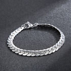 5pcs Lot Stainless Steel Snake Chain Bracelet Bangle For Women Mens 7mm 20cm