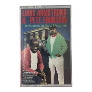 Louis Armstrong & Pete Fountain – Christmas In New Orleans Cassette Tape 1989 - Picture 1 of 4