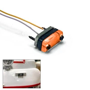Lámpara de advertencia frontal de plástico 2V-2.2V luz de separación para volquete TAMIYA 1/14 RC hágalo usted mismo - Imagen 1 de 4
