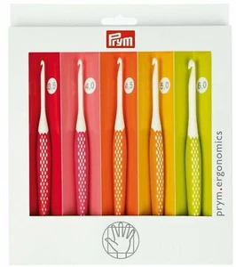 Prym Ergonomic Crochet Hooks Comfort Handle Boxed Set 3.5mm to 6.00mm - 218 440 - Picture 1 of 7