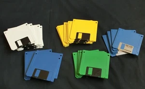 32 x 3,5 Zoll Disketten - Sony und Maxell - Mehrfarbig - Bild 1 von 6