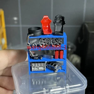 1/64 Diorama Model Garage Repair Prop Model Maintenance Workshop Scene Accessory - Picture 1 of 6