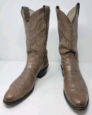Botas caubói masculinas vintage Olathe tamanho 10 1/2 B EUA - Imagem 1 de 4
