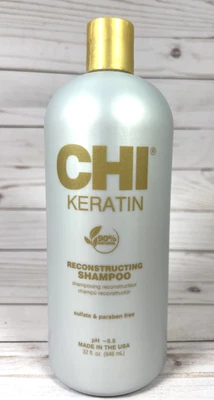 Champú para cabello reconstructor de queratina CHI 32 oz Foto 1 de 4