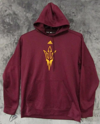Adidas Arizona State Sun Devils Sudadera con Capucha Camisa Sudadera Para Hombre Clima cálido L Grande Foto 1 de 4