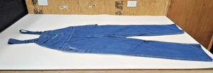 Mono de mezclilla azul marca KEY para hombre Work Farm Ranch 42 X34 ¡BONITO! - Imagen 1 de 9