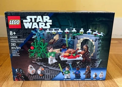 40658 LEGO Star Wars Halcón Milenario Holiday Diorama; NUEVO en Caja; Juego Retirado Foto 1 de 4