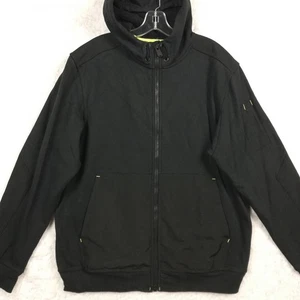Duluth Trading Mens Tradetek Heavyweight Hoodie Sweatshirt Full Zip Black M - Picture 1 of 10