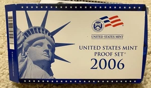 2006 S US Mint Silver Proof Set 10 Coin Set With OGP And COA - Picture 1 of 6