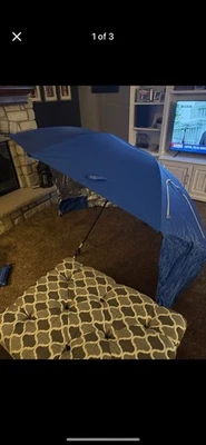 Sport-Brella Super-Brella 伞 - 蓝色 全新 — 第 1/3 张图片