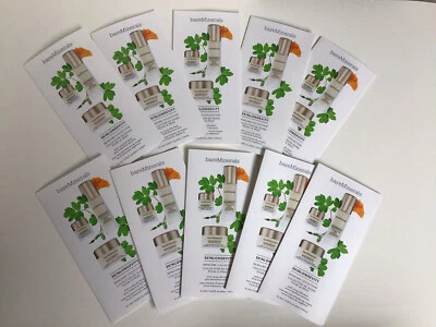 Lot of 10 X BearMinerals Skinlongevity Skincare Collection Sample Sets HerbSerum - Image 1 of 3