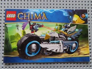 Lego Bauanleitung Instruction Chima 70007 - Bild 1 von 1