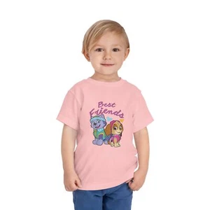 Paw Patrol Sky and Everest Disney Toddler Short Sleeve Tee - Picture 1 of 73