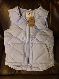NWT Amazon Essentials Boys Girls Unisex Light Blue Puffer Vest Sz S 6-7 - Picture 1 of 2
