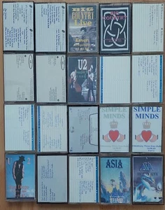 20 Musikkassetten Sammlung bespielt ( MAXELL , SONY , TDK ) Guter Zustand - Bild 1 von 4