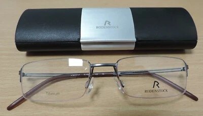 Rodenstock 4629 D Titanium Semi-Rimless Frames Dark Grey/Brown SK111 SS 21 - Image 1 of 4
