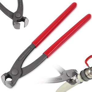 Pinza per Morsetto Orecchio 9 Pollici, Strumento Crimpatrice in Acciaio al Carbonio per Installare Rimuovi, Puleggia Unghie - Foto 1 di 12