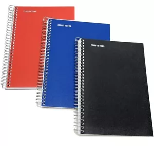 Mintra Office Durable Spiral Notebook - 2 Subject (Junior Size 3pk (6.5in x... - Picture 1 of 2