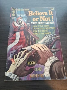 Ripleys Believe It Or Not #15 Gold Key Aug. 1969 True Ghost Stories Comic - Picture 1 of 11