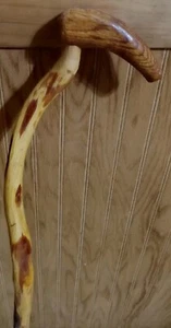 Handmade Diamond Willow Walking Cane Stick Northern Minnesota Unique Gift New - Picture 1 of 5