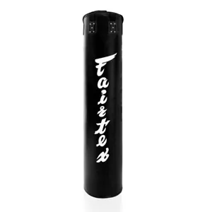 Fairtex HB6 Heavy Boxing Punching Bag Muay Thai 6FT Banana Bag Black Unfilled - Picture 1 of 5