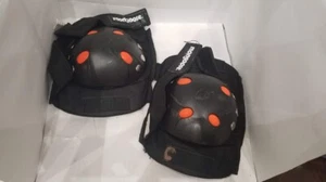 Mongoose Youth BMX Bike Gel Knee Pad Set, Black - Picture 1 of 2