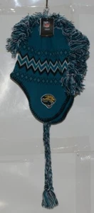 NFL Team Apparel Licensed Jacksonville Jaguars Youth Teal Winter Cap - Picture 1 of 6