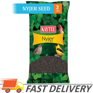 Kaytee Nyjer Thistle Seed Wildbird Food 3 lb Finch Favorite - Picture 1 of 10