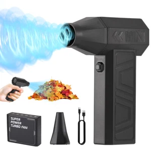 130000 RPM Compressed Air Duster Mini Portable Air Blower Fan Cleaning Tools US - Picture 1 of 14