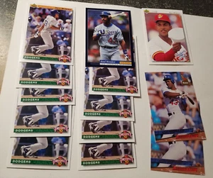 Raul Mondesi Karten Lot 29 Rookie Base Inserts Fleer, Upper Deck und Select. - Bild 1 von 2