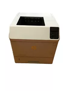 HP Laser Printer Enterprise M605dn A4 USB Office Network Printer . - Picture 1 of 4