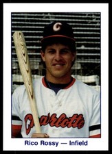 1986 WBTV Charlotte O's Rico Rossy Charlotte O's #NNO