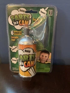 FARTS IN A CAN - 6 sonidos diferentes - Mordaza Broma Broma Máquina Pooter Bocina de ruido - Imagen 1 de 3