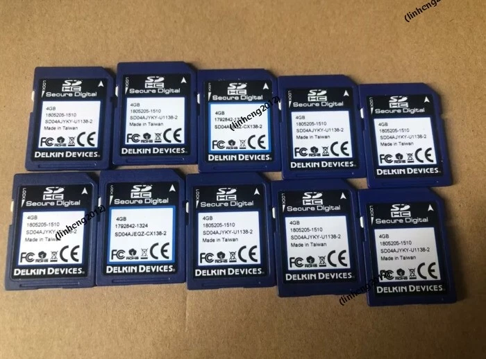 10PCS  Delkin Devices SD 4GB SD Memory card SDHC - Image 1 of 2
